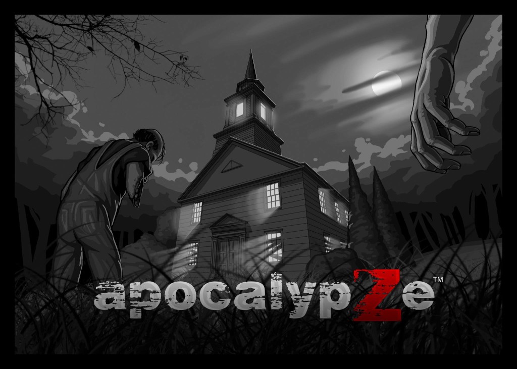 Are you ready to face the zombie ApocalypZe. Image courtesy of 9 Kingdoms Publications